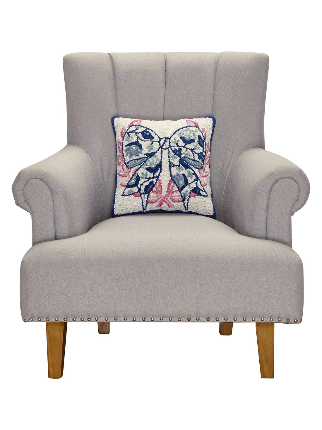 Chinoiserie Bow Hook Pillow
