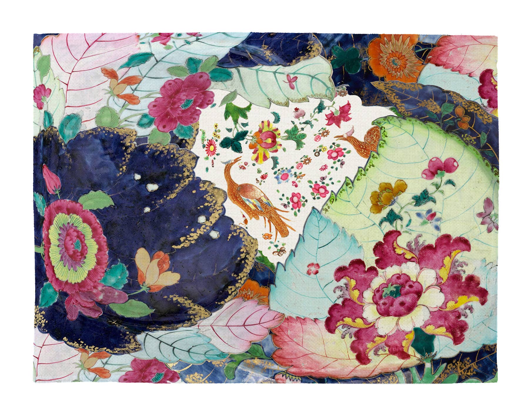Ancient Tobacco Leaf Linen Placemats